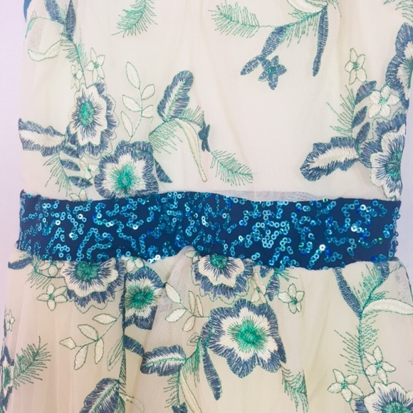 Curtain Call Dance Costume Size CME Ivory Dress - Picture 8 of 8